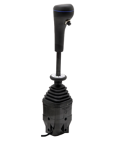 Hendel met 1 schakelaar met vergrendeling in neutrale stand voor P40 en P80