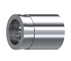 RVS Pershuls voor DN 3/16'' geschikt voor R6/R7/R8 slang