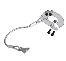 Veiligheid staalkabel voor 7/8 hydrauliekslang koppelingen open