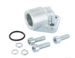 Pompflens haaks, 3 gaats 1 1/4'' BSP (62mm)