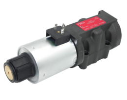 Argo Hytos NG10 12 VDC Cetop elektrisch 4/2 stuurventiel, PA en BT verbonden 350 bar