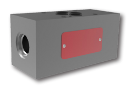 Argo Hytos NG6 basis tussenplaat voor ventiel M22x1,5 tussen B en T