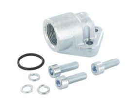 Pompflens haaks, 3 gaats 3/4'' BSP (56mm)