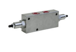 Dubbelwerkende balanceerklep closed center 3/8