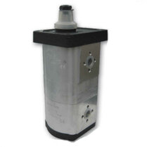 Hydrauliek tandem tandwielpomp 8,2 cc - 8,2 cc groep 20 + 20 rechts