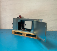 18,5kW motor-pomp combinatie met behuizing