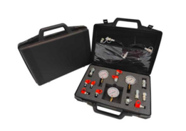 Koffer met 3 manometers en accessoires type 2