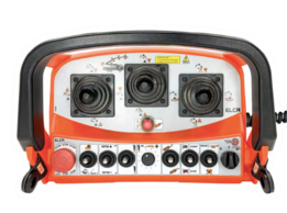 Elca Tel-M draagbare proportionele besturing met 3 joysticks 12V met kabel uitgang