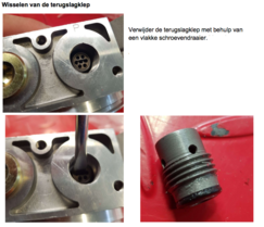 Terugslagklep voor mini powerpack met 3/8