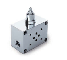 NG6 voetplaat 3/8'' BSP met overdrukventiel