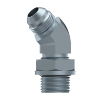 45° kniekoppeling instelbaar 1/2