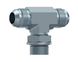 Instelbare T-adapter JIC 1/2