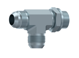 Instelbare T-adapter JIC 1/2