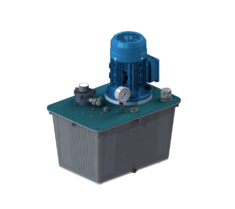 230V 1,5kW hydrauliek powerpack met 30 liter aluminium tank