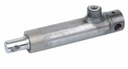 Enkelwerkende cilinder stang 45mm met oog | Slag op maat