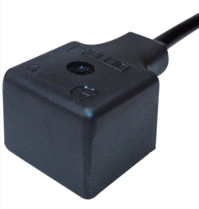 Stekker 12/24V DC met LED en aangegoten kabel 3 meter Stekker 12/24V DC met LED en aangegoten kabel 3 meter