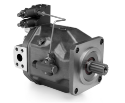 140 DFLR plunjerpomp rechts - open circuit - 140cc - 280 bar met doorbouw 140 DFLR plunjerpomp rechts - open circuit - 140cc - 280 bar met doorbouw
