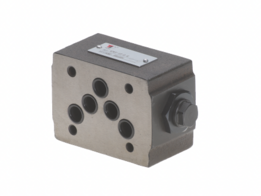 NG10 tussenblok met terugslagklep in poort B