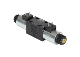 Parker NG6 24 VDC Cetop elektrisch 4/3 stuurventiel | H-middenstand | 350 bar Parker NG6 24 VDC Cetop elektrisch 4/3 stuurventiel | H-middenstand | 350 bar