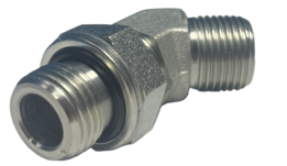 Kniekoppeling instelbaar 45º 1/4