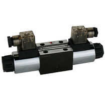 NG10 110V Cetop elektrisch 4/3 stuurventiel | PT verbonden AB gesloten