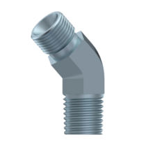 Verloopadapter kniekoppeling 45º | 1/2