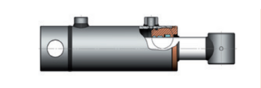 Hydrauliek cilinder met extra geleiding | Cilinder op maat