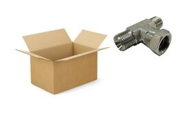 Instelbare T-adapter 3/8