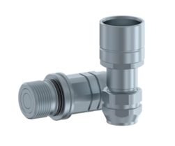 Schroef Flat face snelkoppeling 1