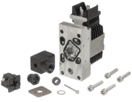 Danfoss PVEO aan/uit magneet met LED - elektrische bediening voor proportioneel ventiel 12V