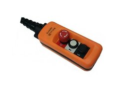 Knoppenkast voor dubbelwerkende powerpack | 230V | 2 knoppen en noodstop