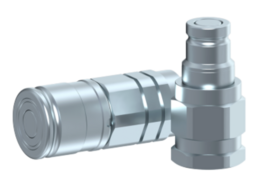 Flat face 700 bar snelkoppeling 1/4