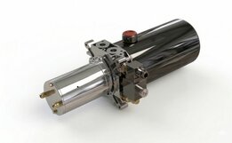 48V 0,8kw hydrauliek powerpack | 0,5cc pomp | enkelwerkend circuit 