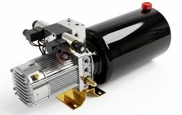 48V 4kW hydrauliek powerpack | 3,2cc pomp | dubbelwerkend circuit