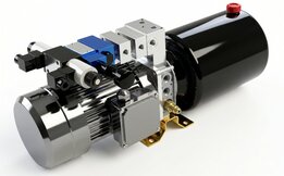 400V 1,5kW hydrauliek powerpack | 1,8cc pomp | dubbelwerkend circuit