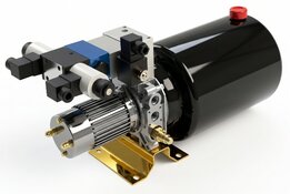 12V 0,5kW hydrauliek powerpack | 1,8cc pomp | dubbelwerkend circuit