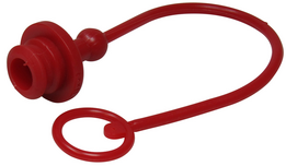 Stofkap voor snelkoppeling female BG-maat 3 rood