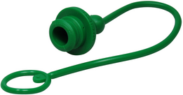 Stofkap voor snelkoppeling female BG-maat 3 groen