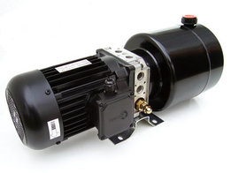 230V hydrauliek powerpack dubbelwerkend circuit