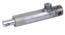 Enkelwerkende cilinder 50x45x300 met oog