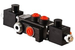 1Z50 1 sectie stuurventiel 50 L/min 12V elektrisch