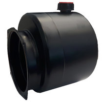 Mini powerpack tank staal horizontaal 4 liter (niet standaard)