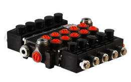 5Z50 5 sectie stuurventiel 50 L/min 24V elektrisch