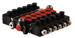 6Z50 6 sectie stuurventiel 50 L/min 24V elektrisch