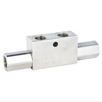 Dubbele hydraulische gestuurde terugslagklep VBPDE 1/2
