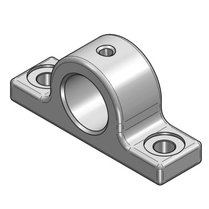 Telescoopcilinder bevestiging met lager Ø45,5 mm