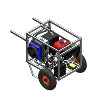 Hydraulisch aggregaat / powerpack met Honda GX390 benzinemotor