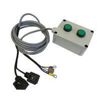 1 sectie knoppenkast 230V voor dubbelwerkende powerpack