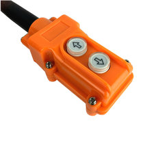 Knoppenkast voor enkelwerkende powerpack 12V 2 knoppen