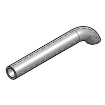 Lasbare hydrauliekleiding voor cilinder met buisdiameter 12 mm en lengte 1000 mm